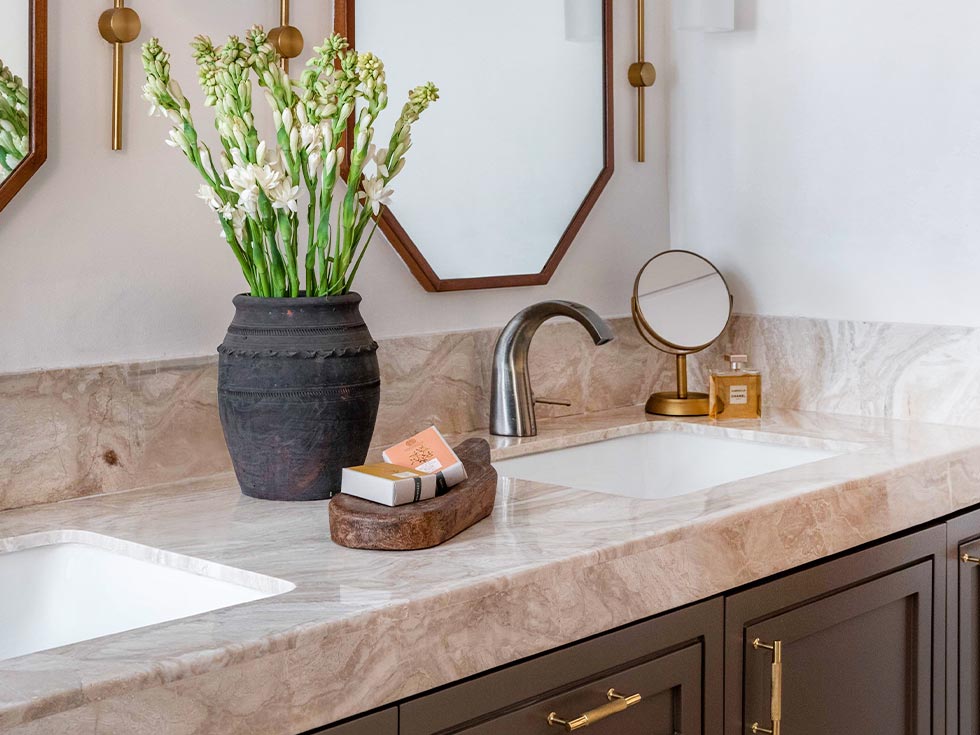 Granite bathroom slabs